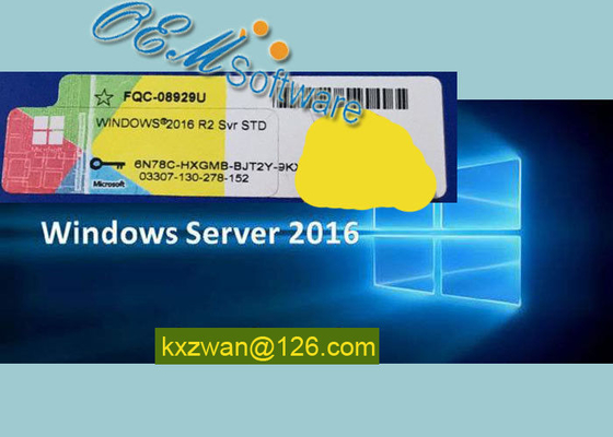Garanzia chiave sigillata di vita di norma di Windows Server 2016 del pacchetto nessun'area limitata